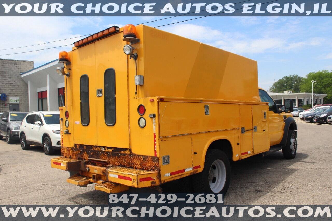 Used 2009 Ford F550 2WD Regular Cab Super Duty image 5