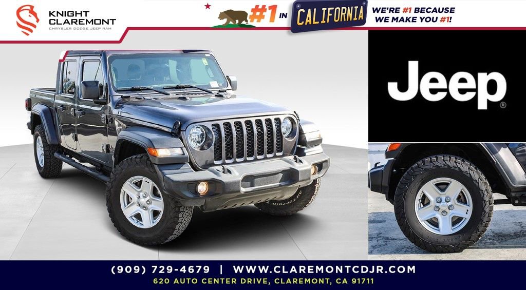 Used 2020 Jeep Gladiator Sport w/ Quick Order Package 24S AWD/4WD image 1