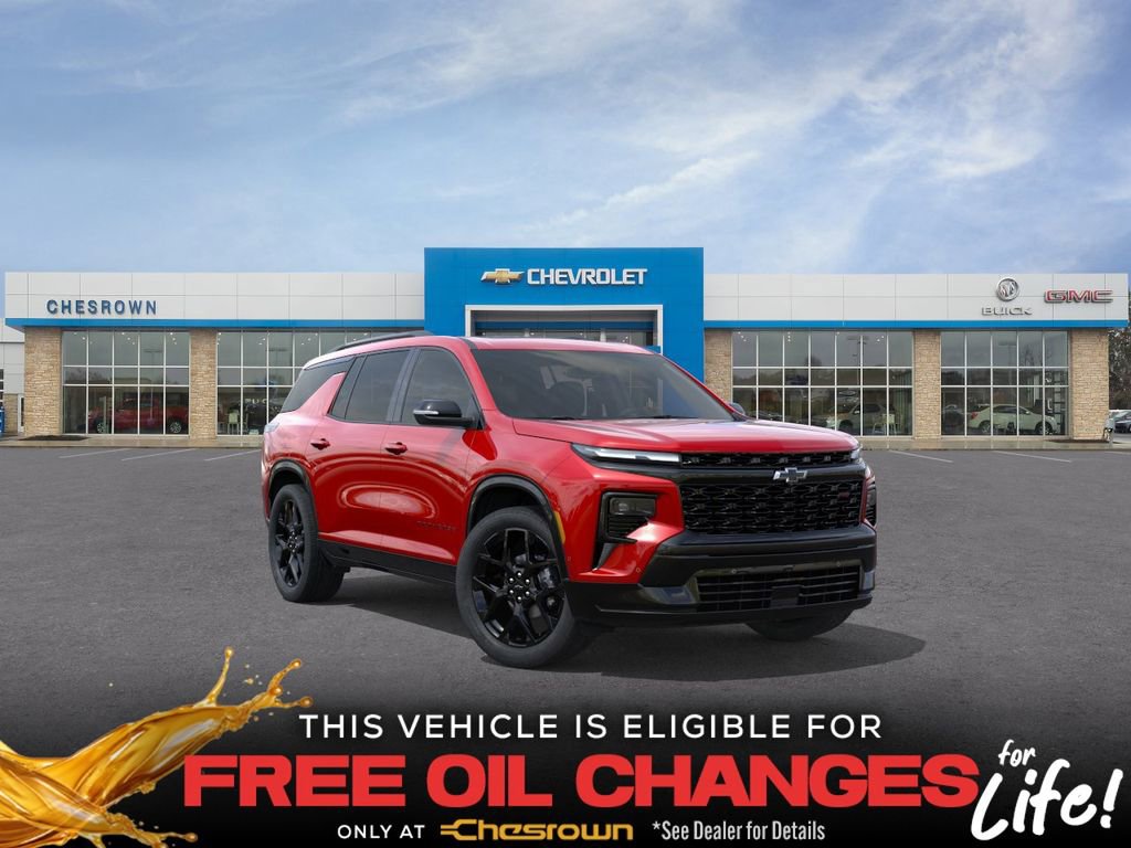 New 2026 Chevrolet Traverse RS