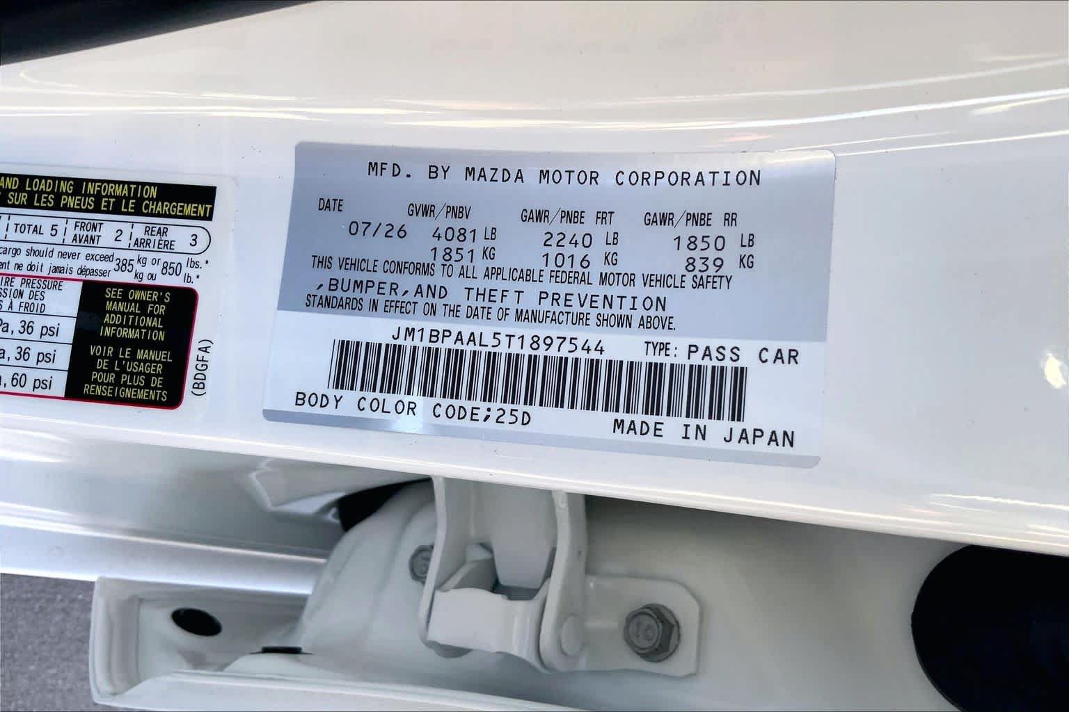 New 2026 MAZDA MAZDA3 s FWD image 22