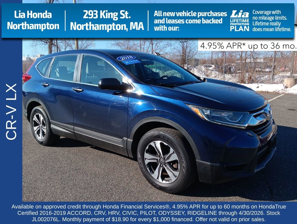 Used 2018 Honda CR-V LX image 1