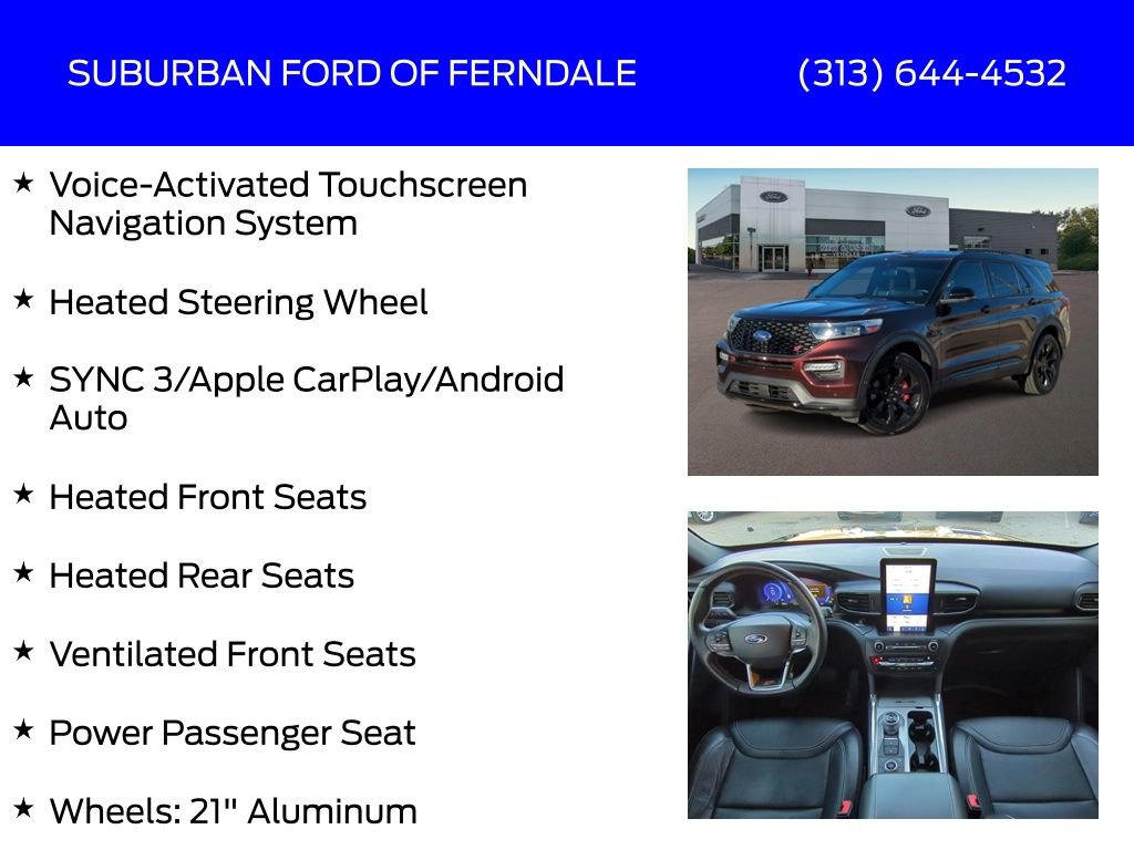 Used 2020 Ford Explorer ST w/ ST Street Pack image 21