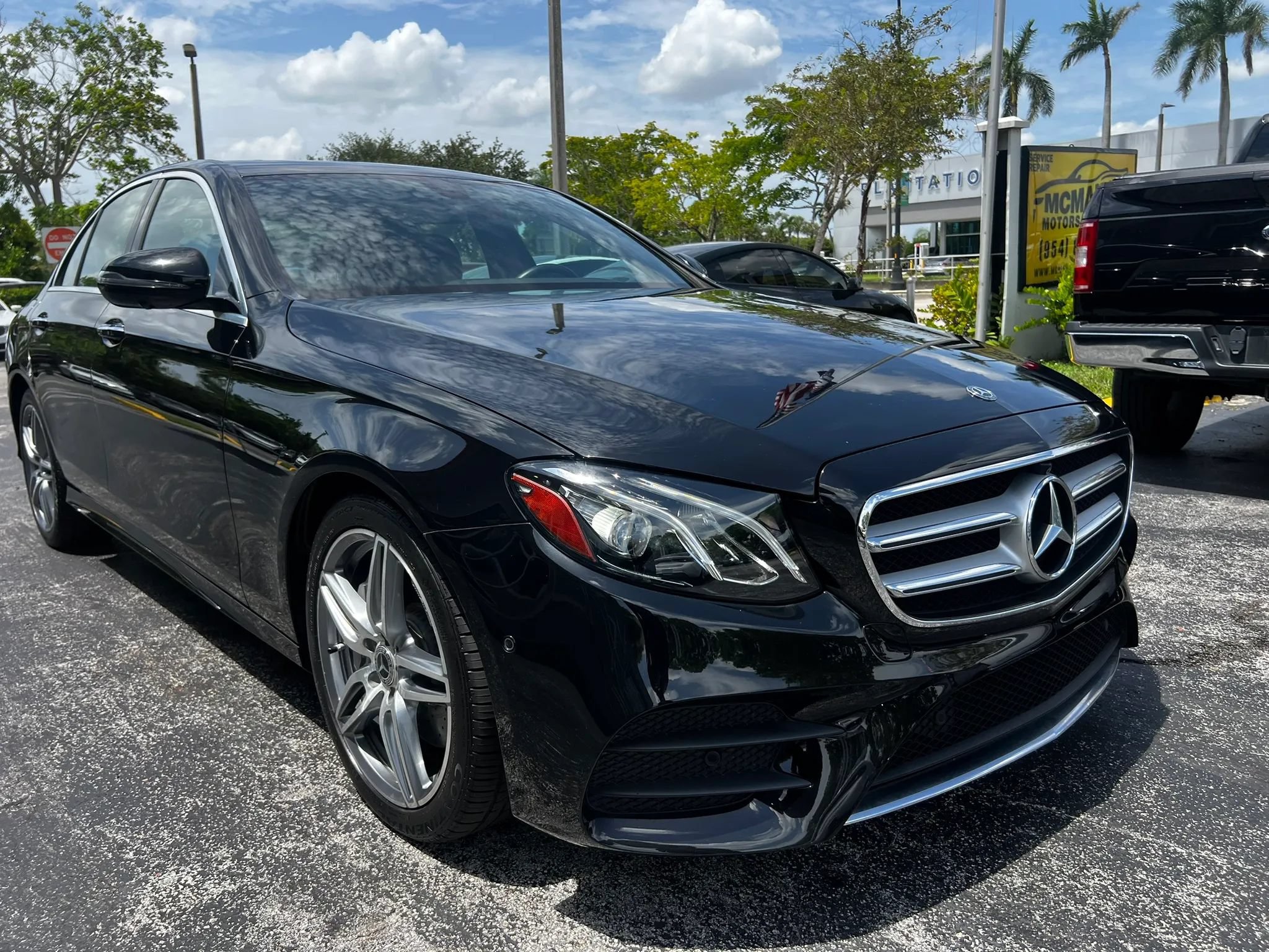 Used 2019 Mercedes-Benz E 450 4MATIC Sedan w/ Premium Package image 3