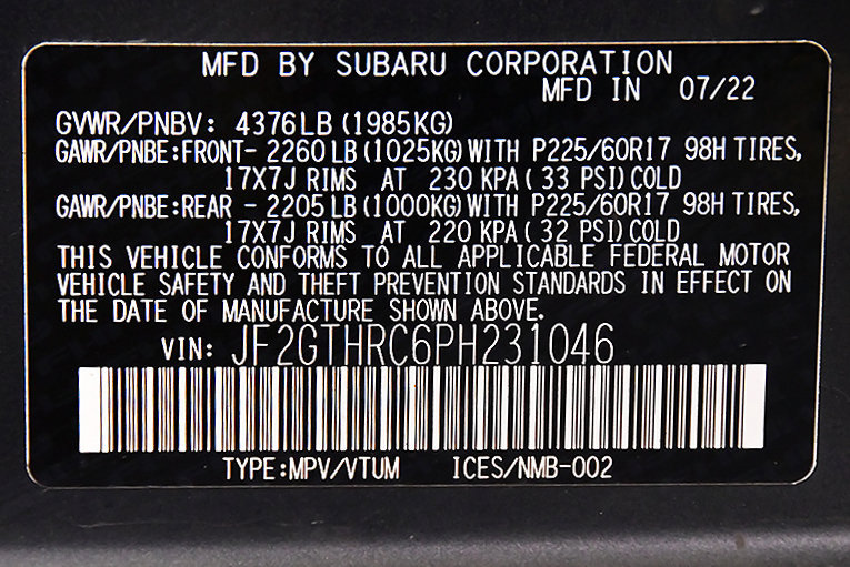 Used 2023 Subaru Crosstrek 2.5i Sport AWD/4WD image 13