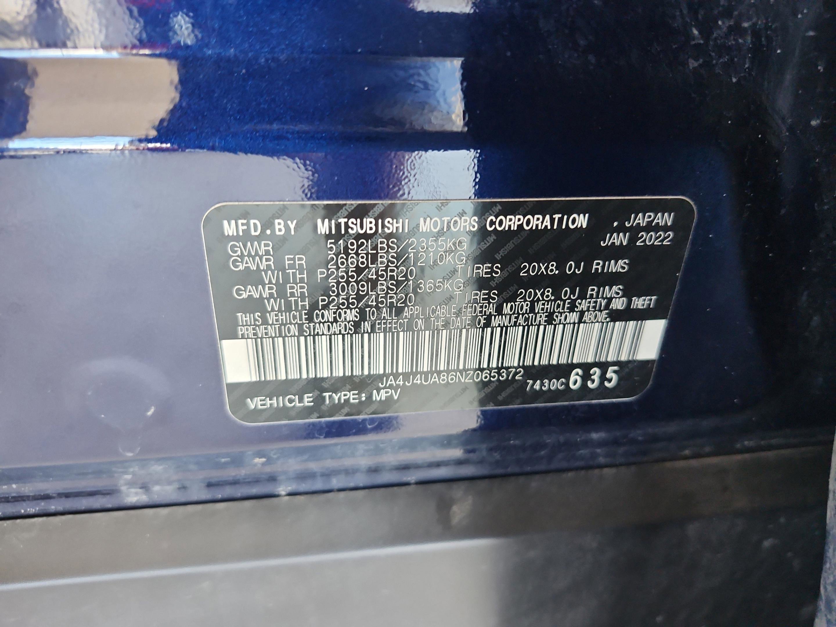 Used 2022 Mitsubishi Outlander SE image 24