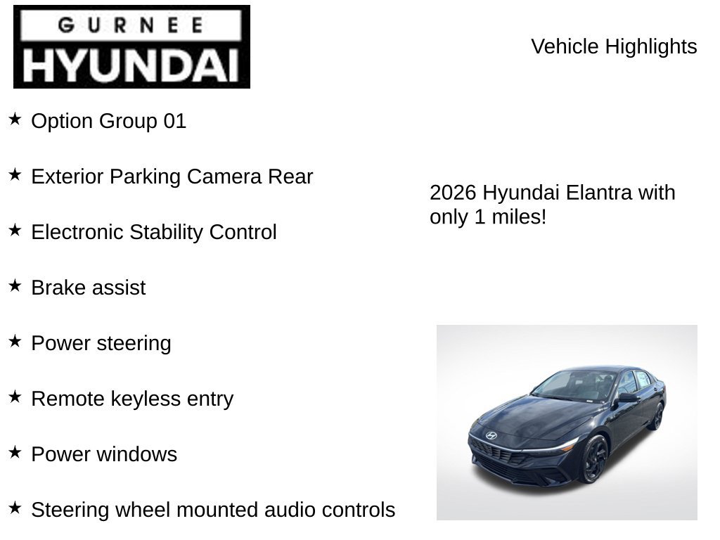 New 2026 Hyundai Elantra SEL Sport FWD image 8