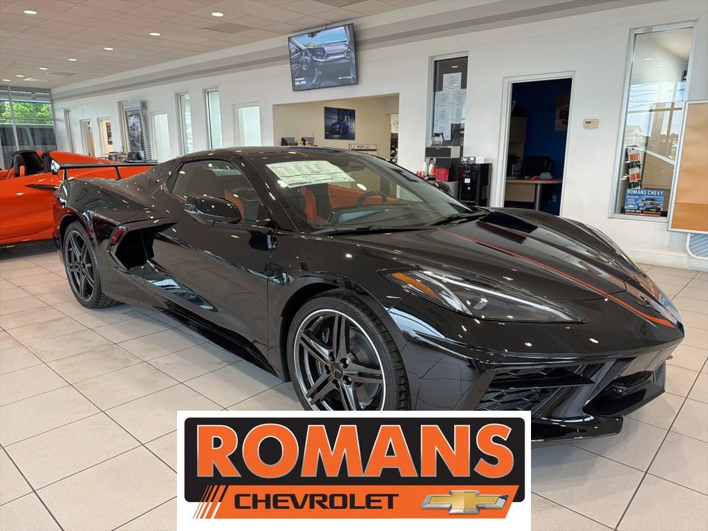 New 2026 Chevrolet Corvette Stingray Premium Conv w/ Stealth Interior Trim Package RWD image 1