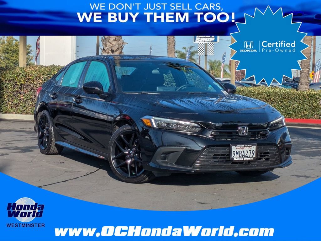 Certified 2022 Honda Civic Sport