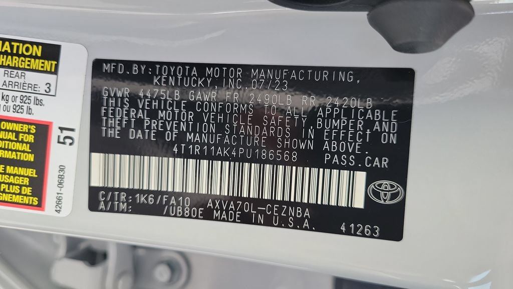 Used 2023 Toyota Camry LE w/ Convenience Package FWD image 26