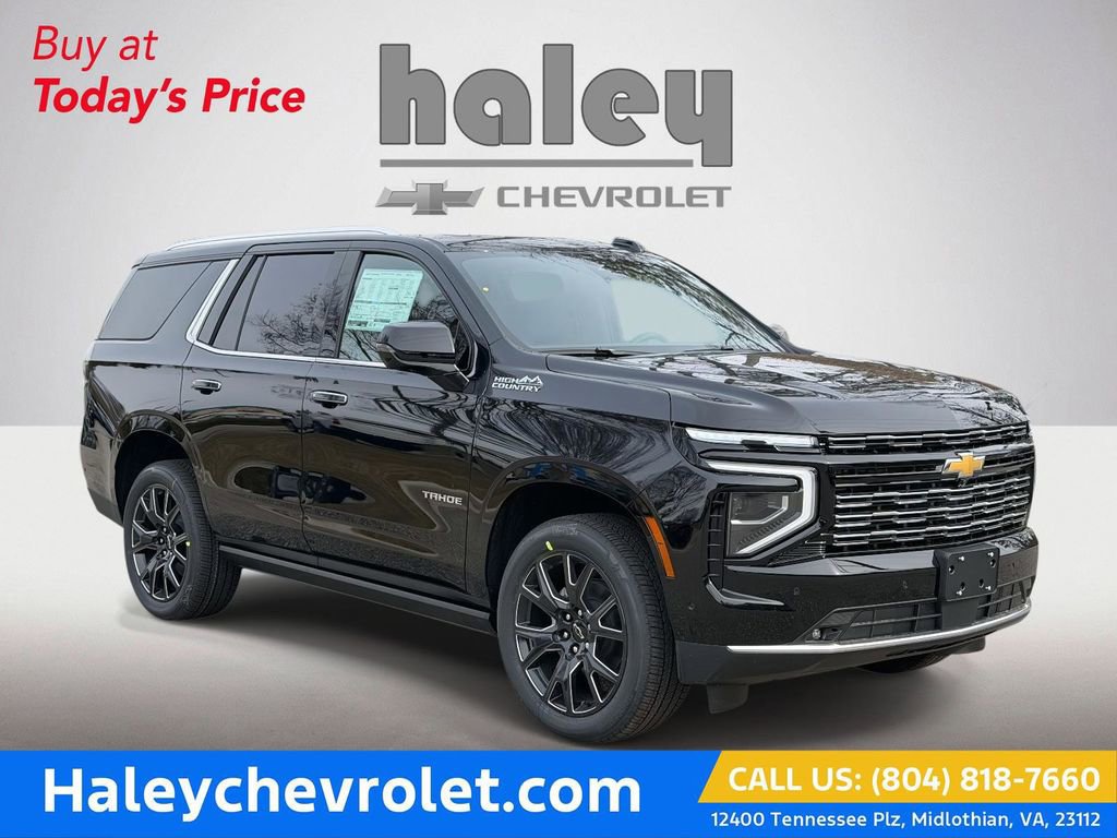 New 2026 Chevrolet Tahoe High Country image 1