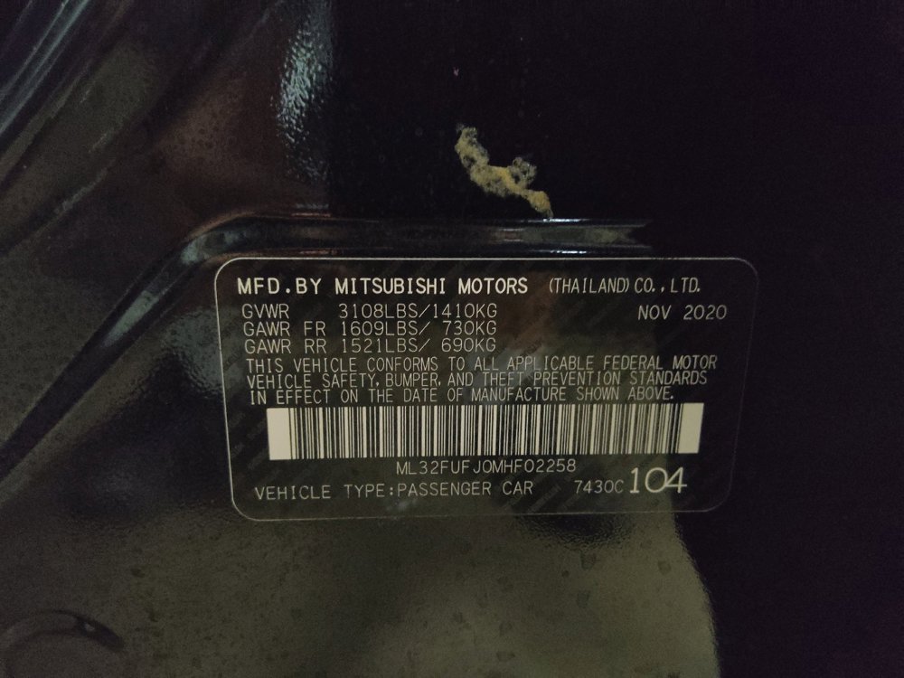 Used 2021 Mitsubishi Mirage G4 ES FWD image 33