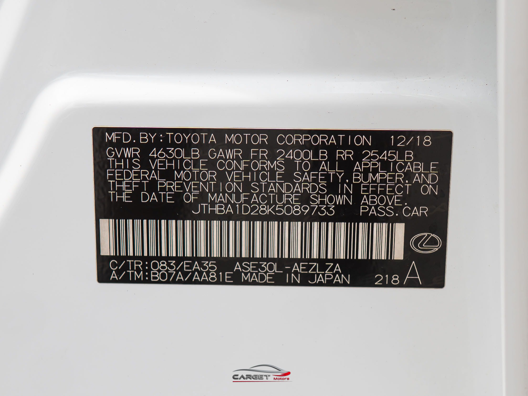 Used 2019 Lexus IS 300 F Sport w/ F Sport Package RWD image 49