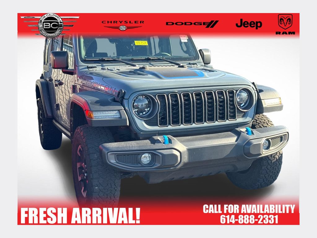 Used 2024 Jeep Wrangler Unlimited Rubicon 4xe w/ Safety Group