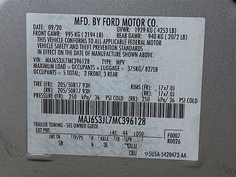 Used 2021 Ford EcoSport SES image 31