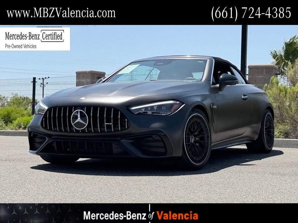Certified 2025 Mercedes-Benz CLE 53 AMG 4MATIC Cabriolet image 1