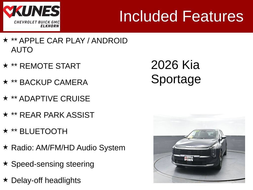 Used 2026 Kia Sportage LX FWD video 2