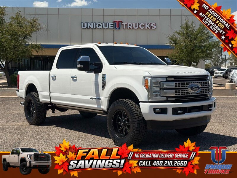 Used 2018 Ford F350 Platinum w/ Platinum Ultimate Package AWD/4WD image 5