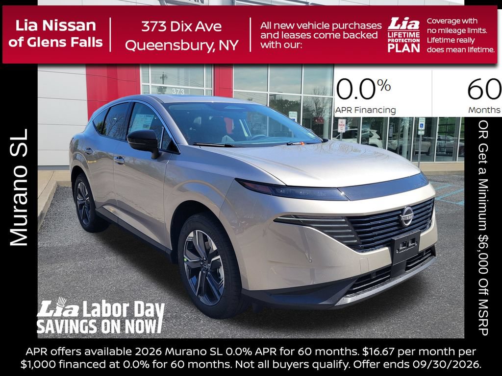 New 2026 Nissan Murano SL w/ Comfort Package