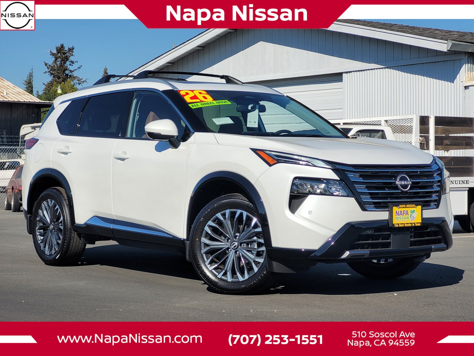 New 2026 Nissan Rogue Platinum AWD/4WD image 1