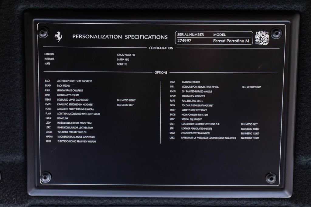 Certified 2022 Ferrari Portofino M RWD image 59