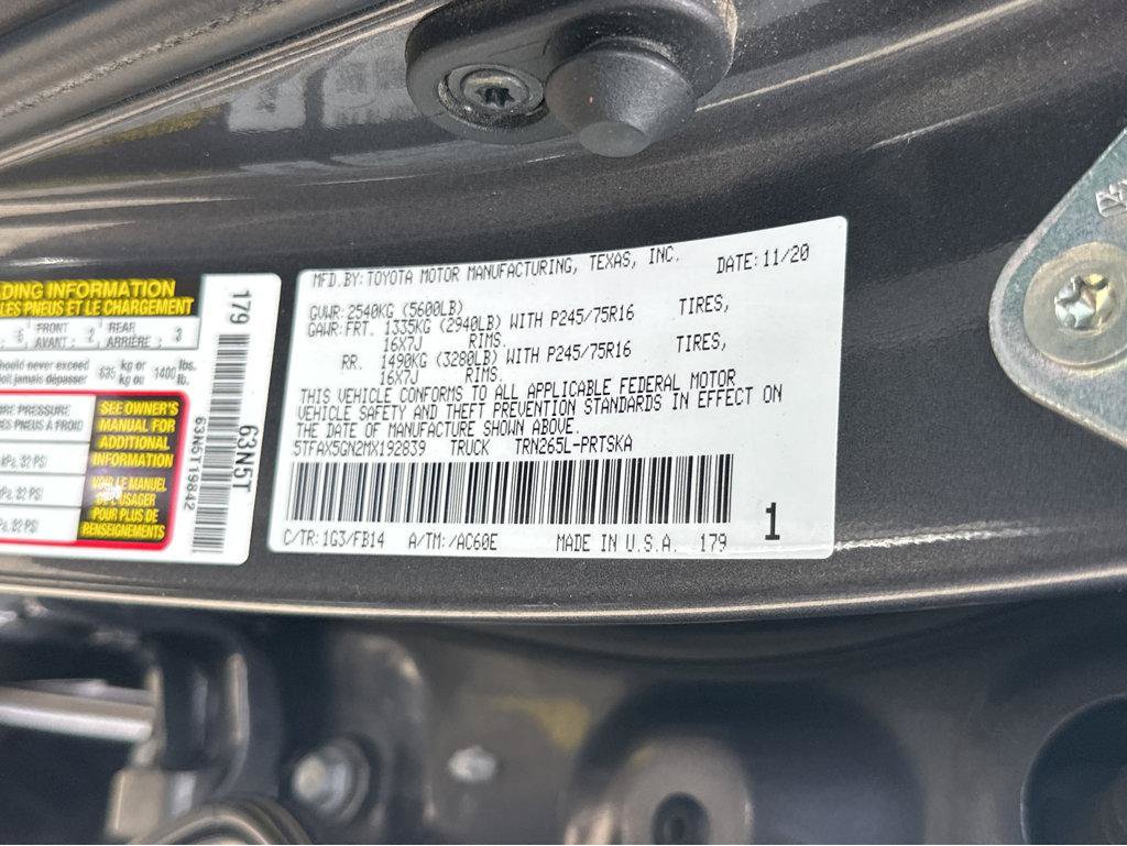 Used 2021 Toyota Tacoma SR w/ SR Convenience Package RWD image 39