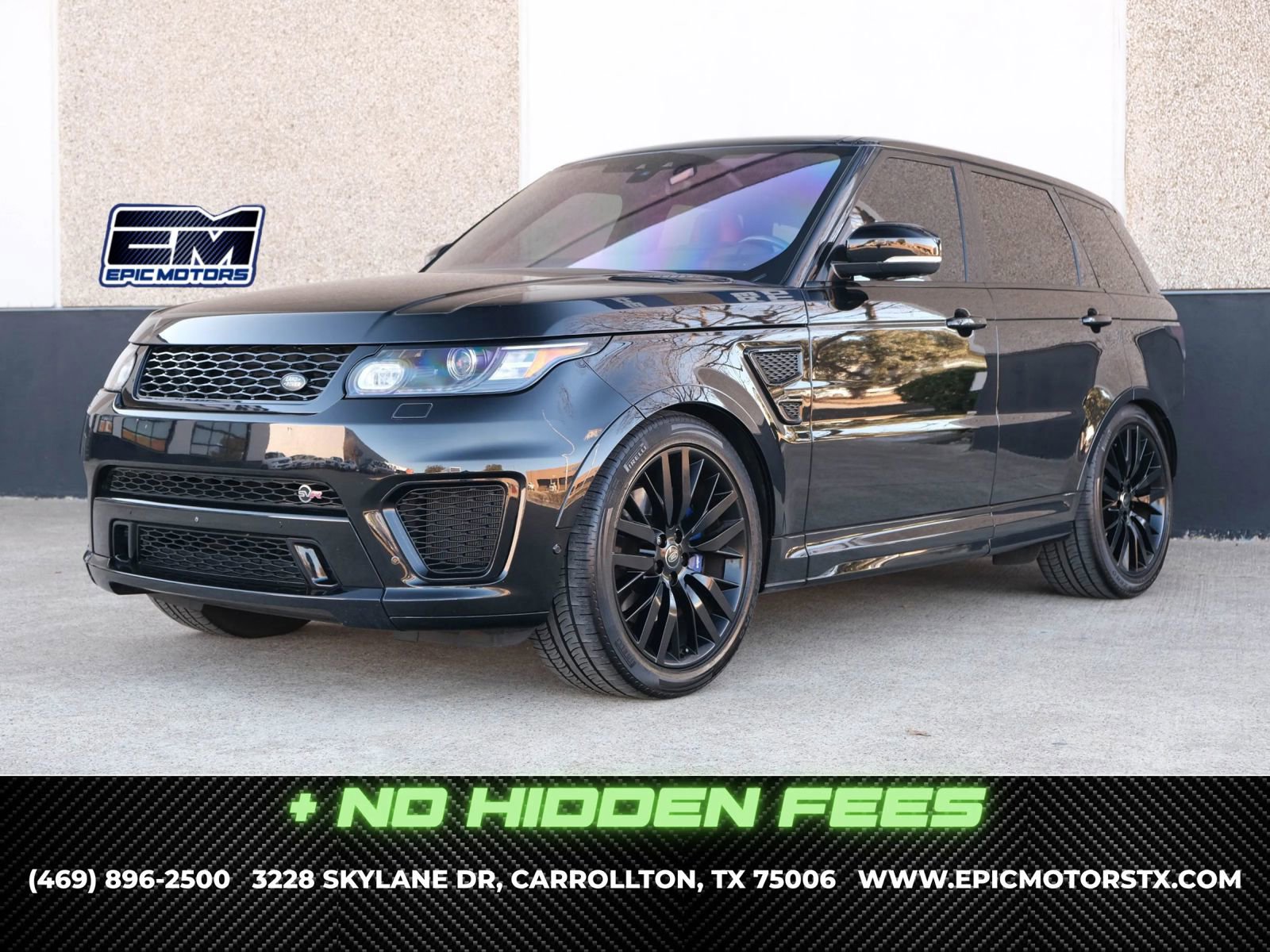 Used 2017 Land Rover Range Rover Sport SVR image 1