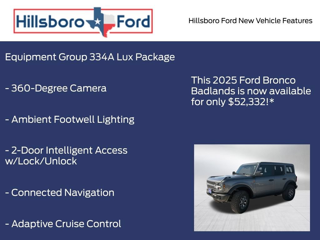 New 2025 Ford Bronco Badlands AWD/4WD image 5