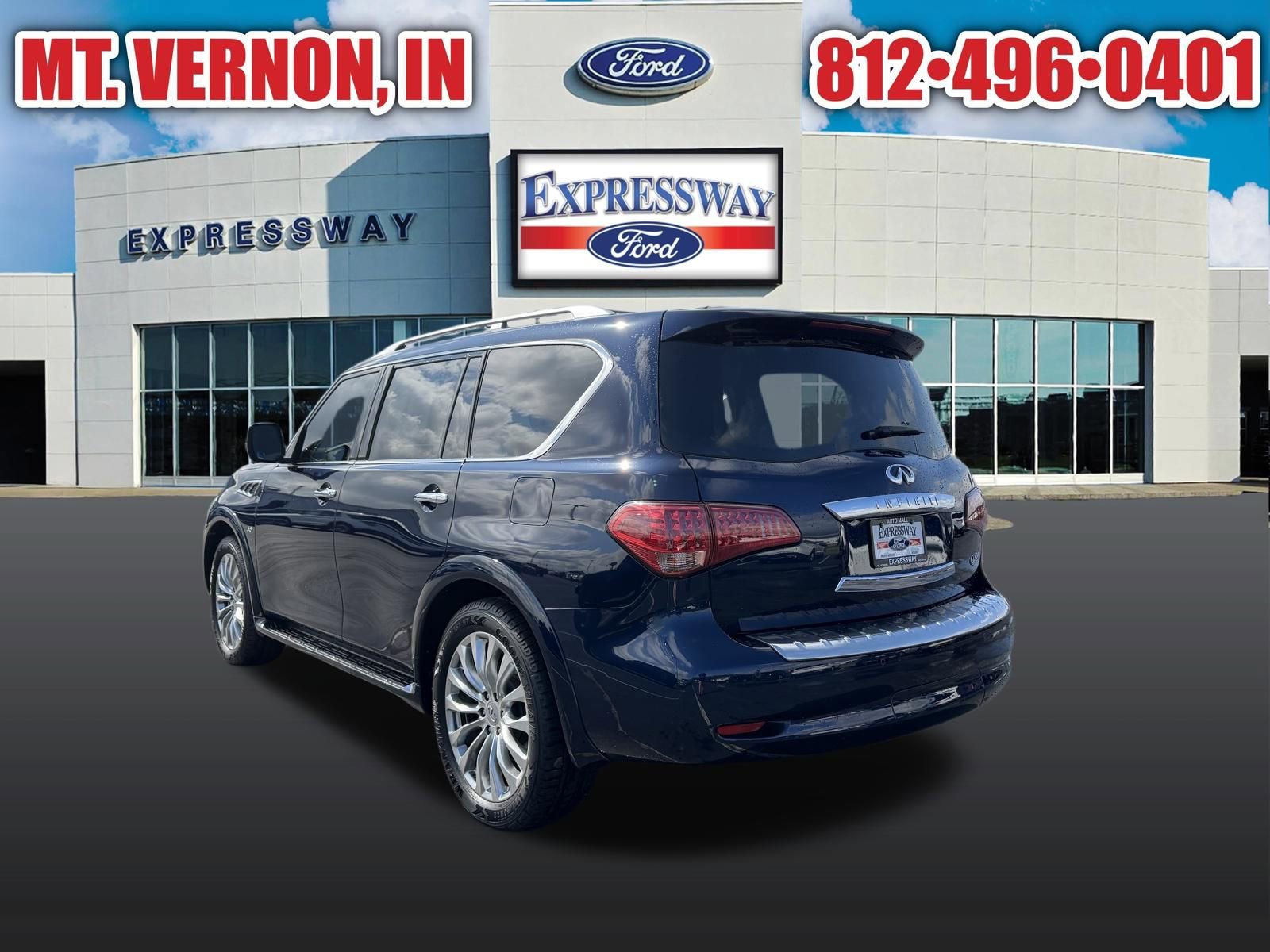 Used 2017 INFINITI QX80 4WD w/ Deluxe Technology Package image 8