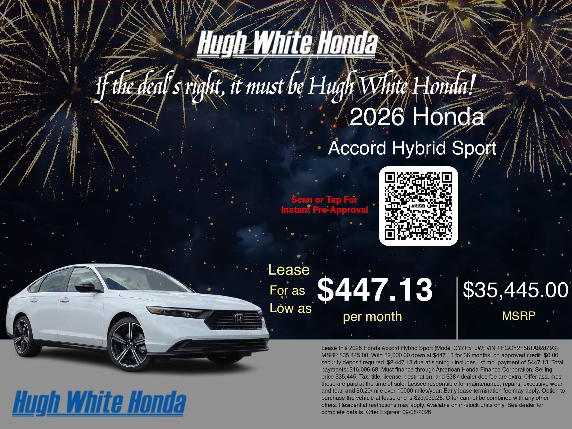 New 2026 Honda Accord Sport image 3