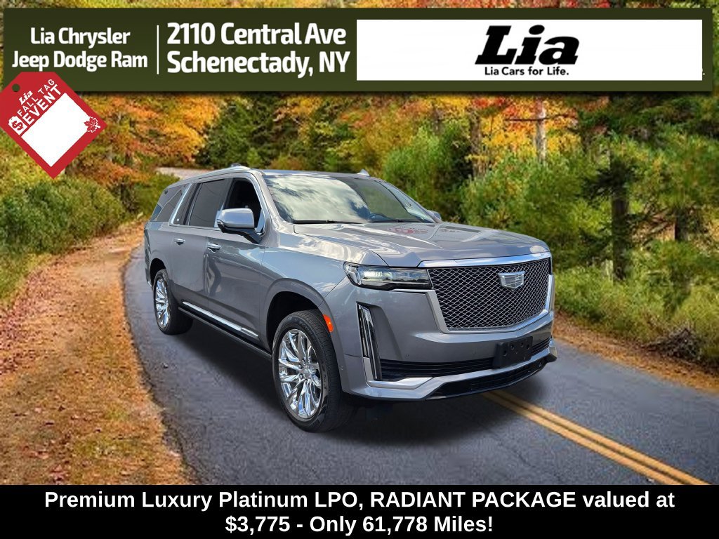 Used 2022 Cadillac Escalade ESV Premium Luxury Platinum w/ LPO, Radiant Package