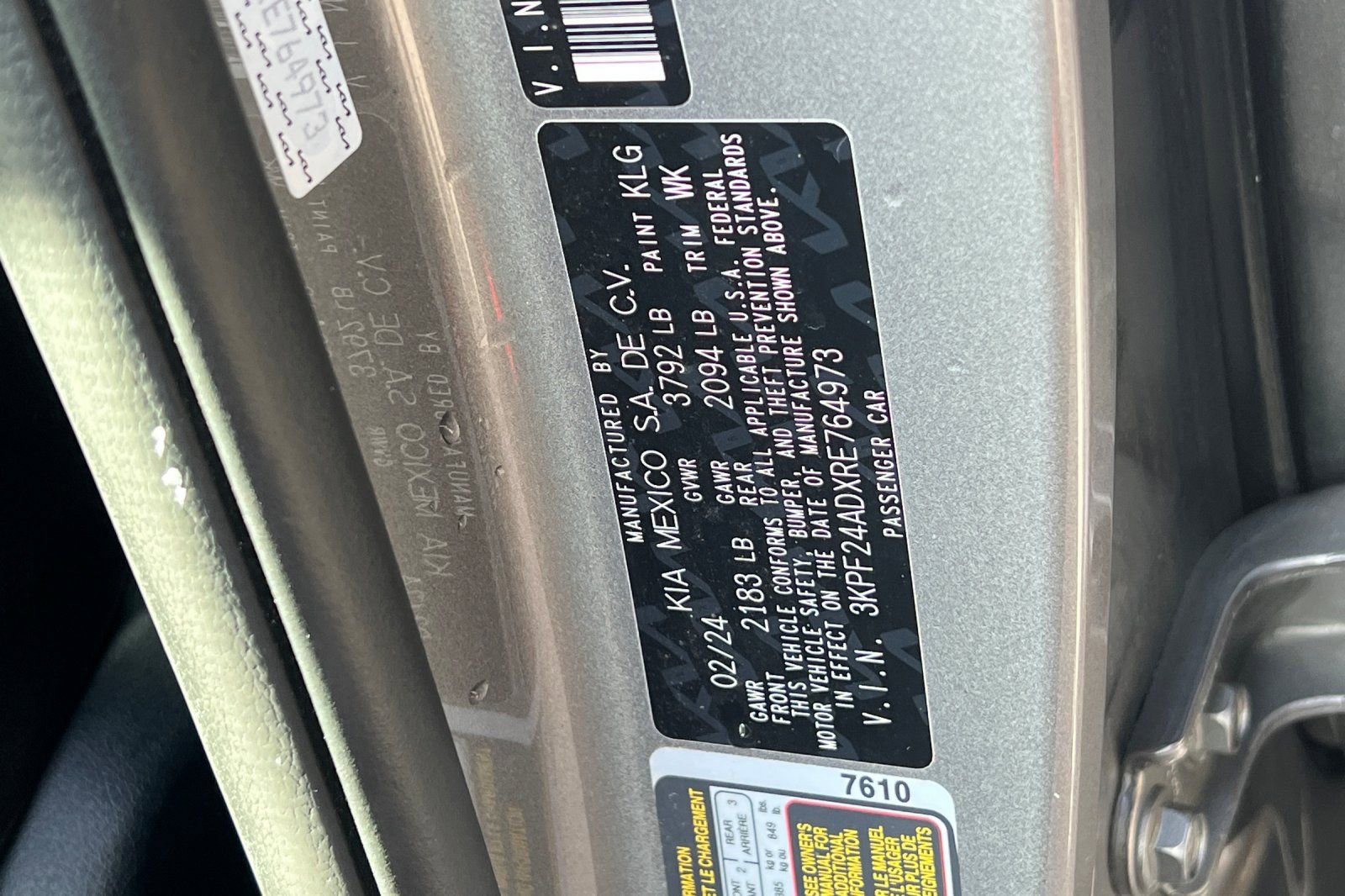 Certified 2024 Kia Forte LXS image 26