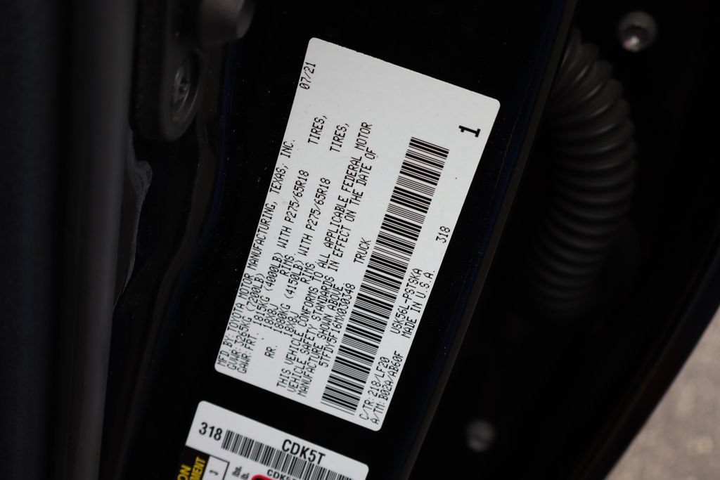 Used 2021 Toyota Tundra TRD Pro AWD/4WD image 40
