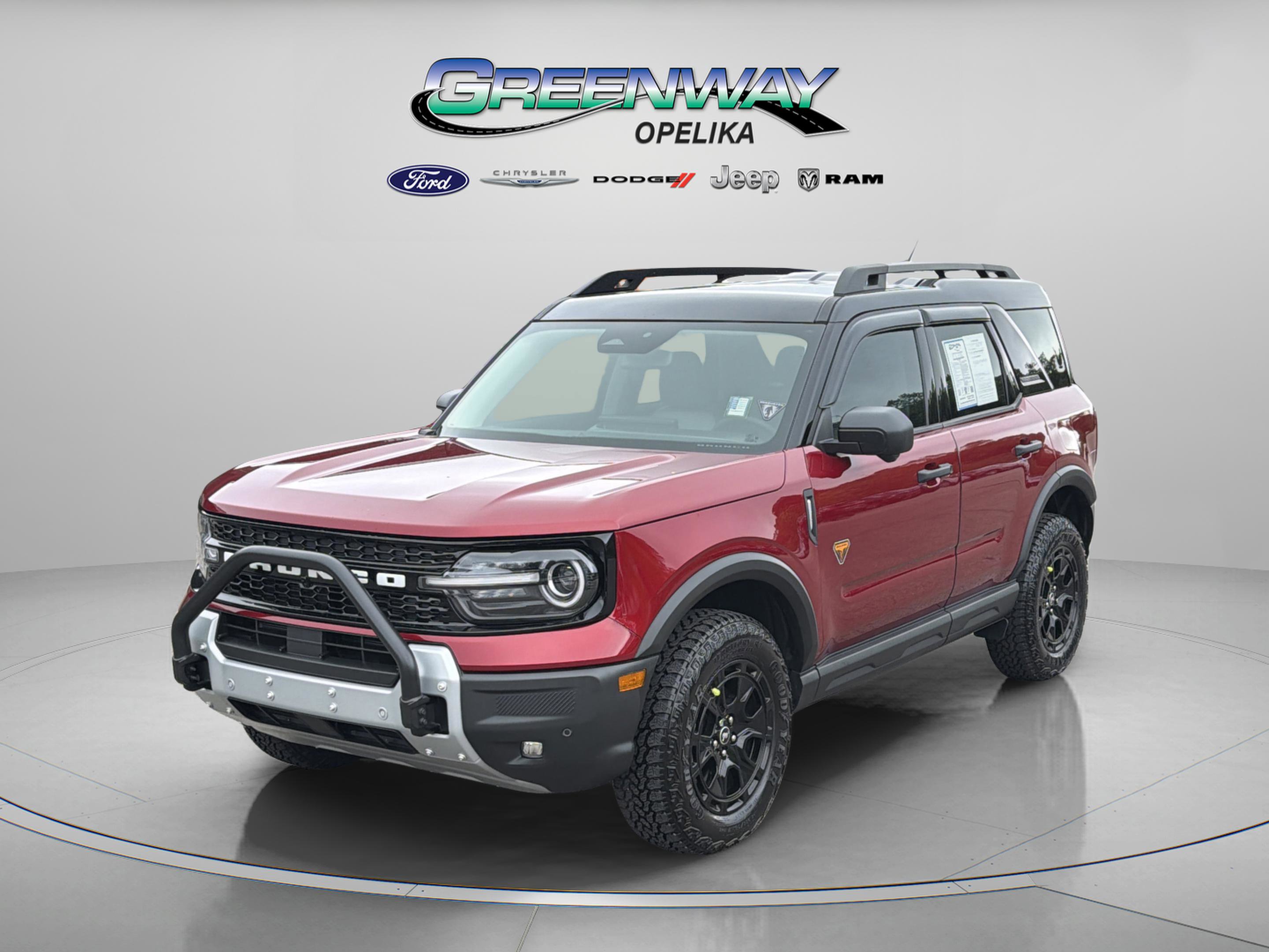 Used 2025 Ford Bronco Sport Badlands w/ Sasquatch Badlands Package image 3