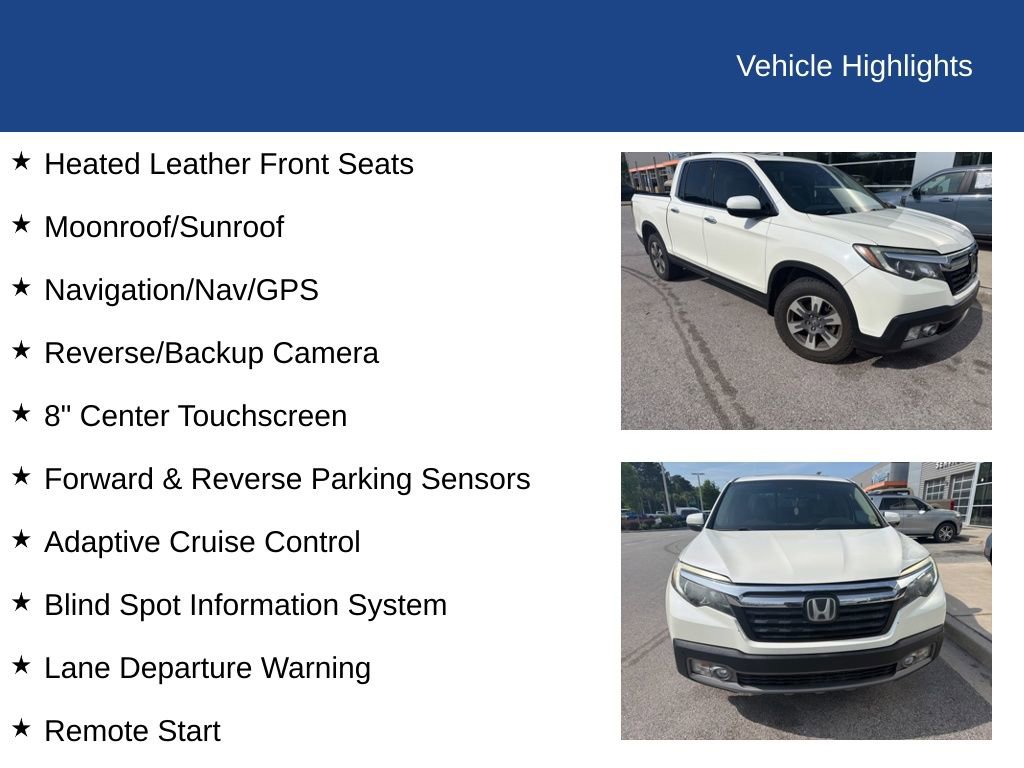 Used 2019 Honda Ridgeline RTL-E image 20