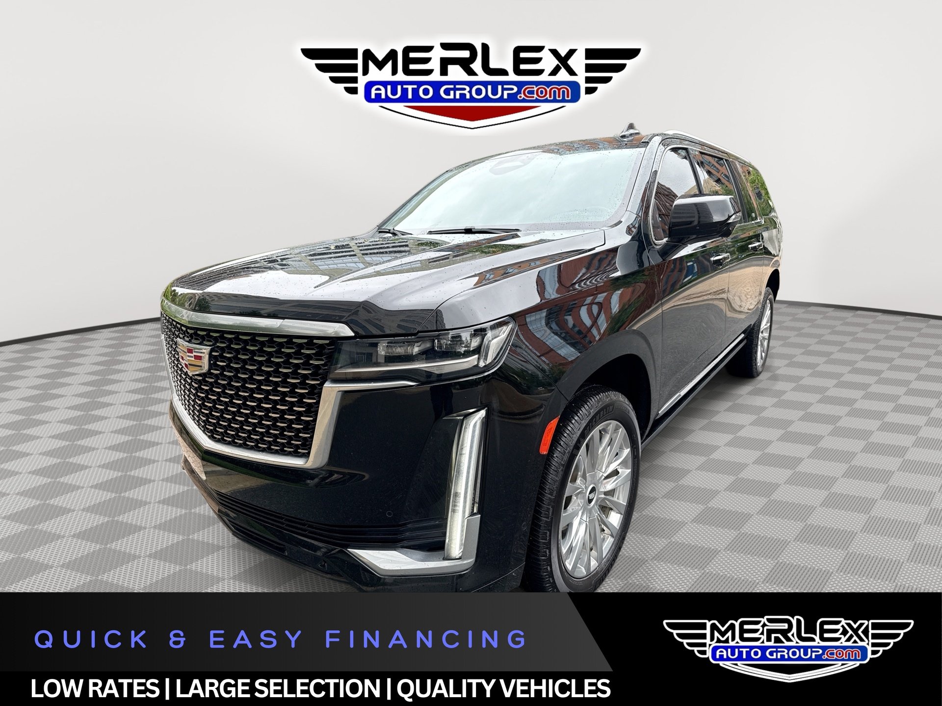 Used 2021 Cadillac Escalade ESV Premium Luxury w/ Driver Assist Tech Package AWD/4WD image 1