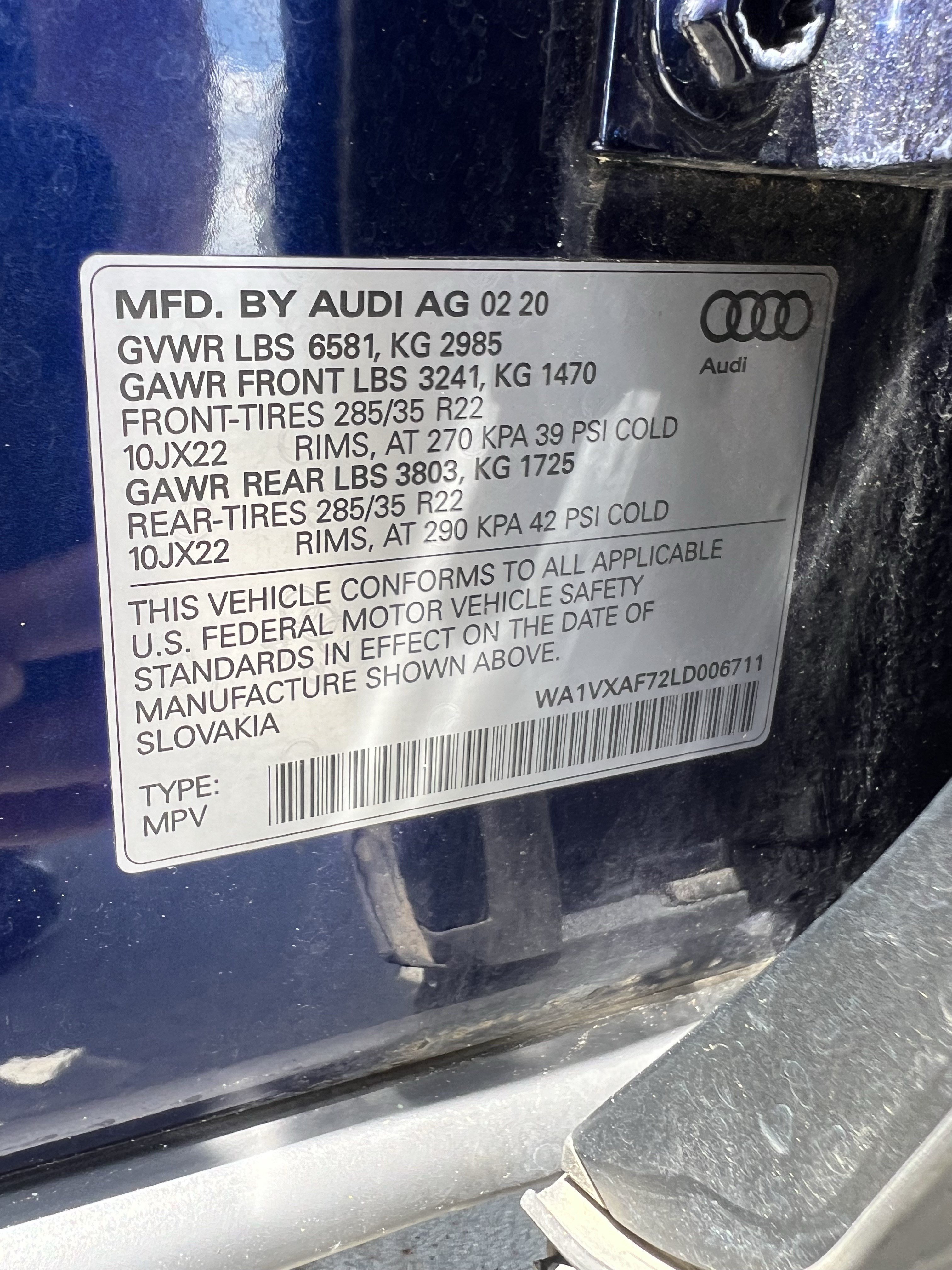 Used 2020 Audi Q7 3.0T Prestige w/ Prestige Package AWD/4WD image 37