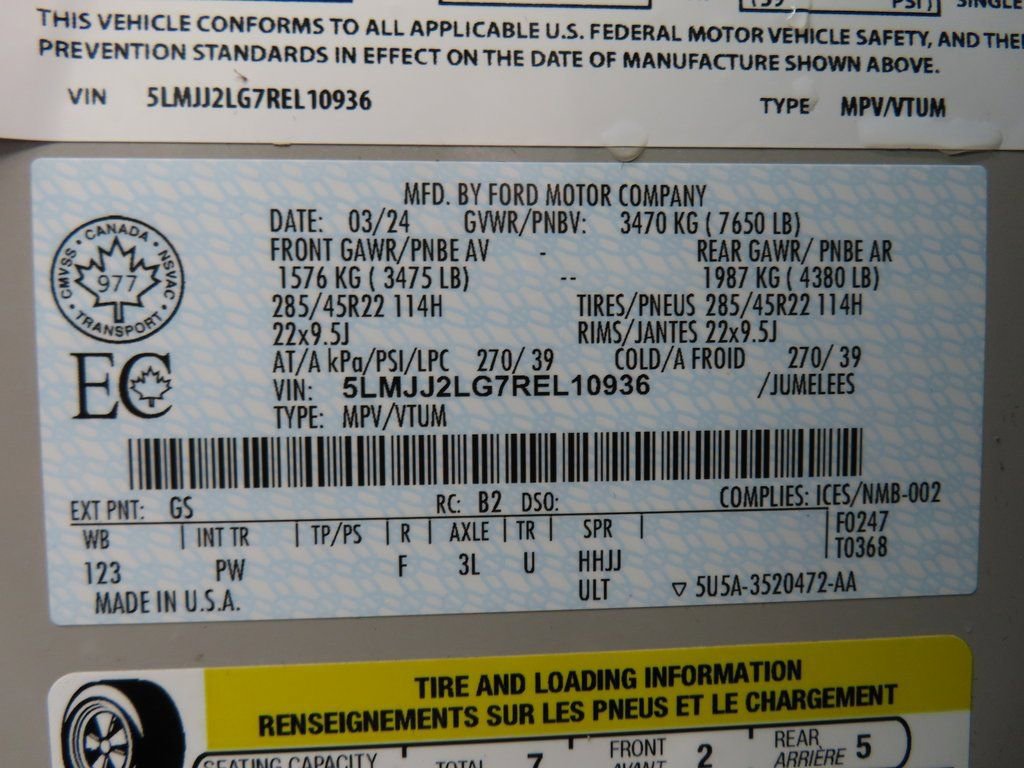 Used 2024 Lincoln Navigator Reserve w/ Equipment Group 201A image 77