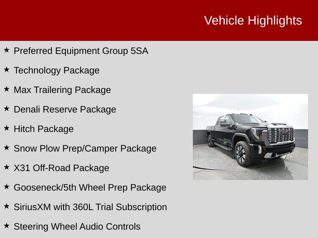 New 2026 GMC Sierra 2500 Denali w/ Denali Reserve Package AWD/4WD image 2