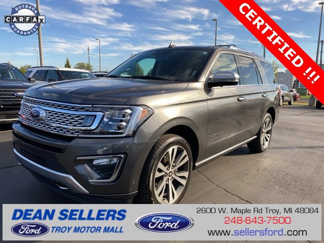 Certified 2020 Ford Expedition Platinum