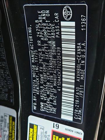 New 2026 Toyota Camry LE FWD image 17