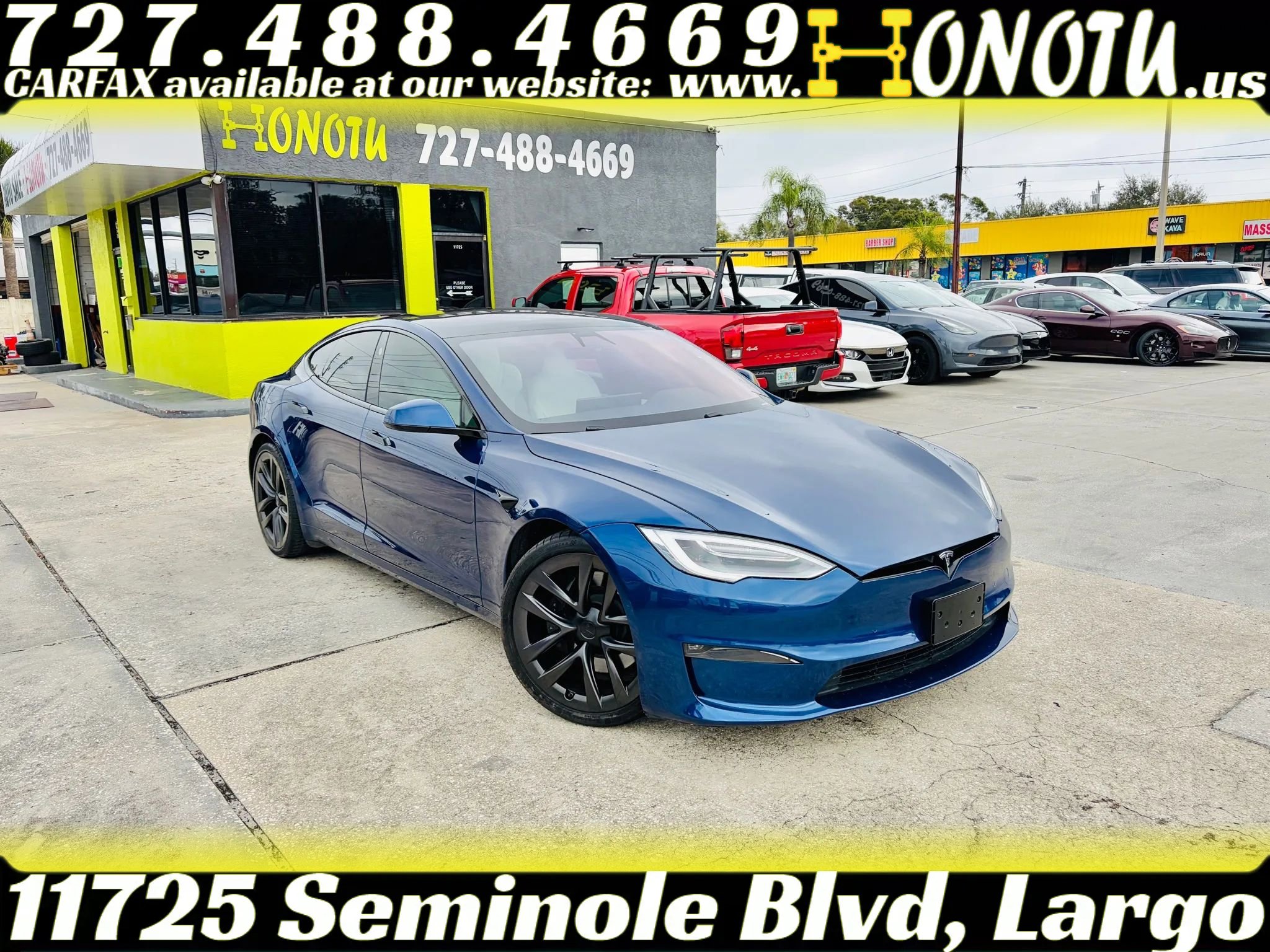 Used 2021 Tesla Model S Plaid AWD/4WD image 5