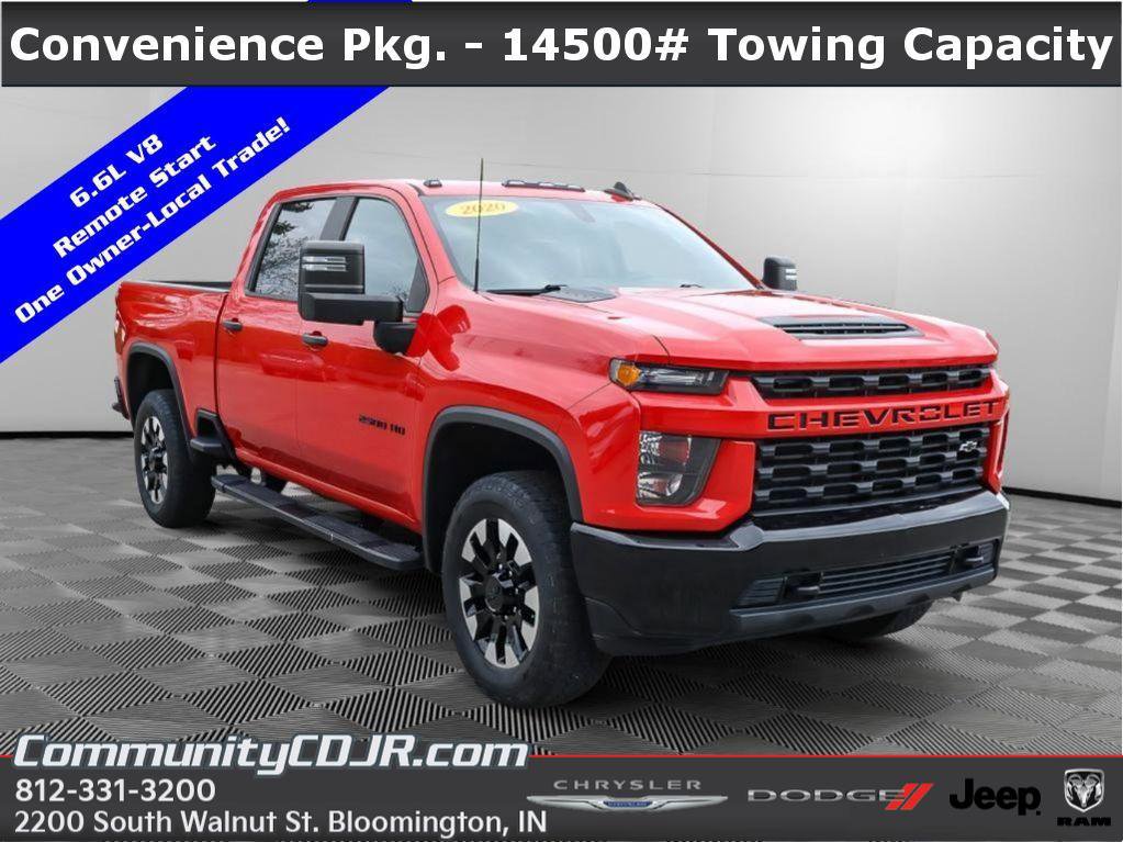Used 2020 Chevrolet Silverado 2500 Custom w/ Custom Convenience Package
