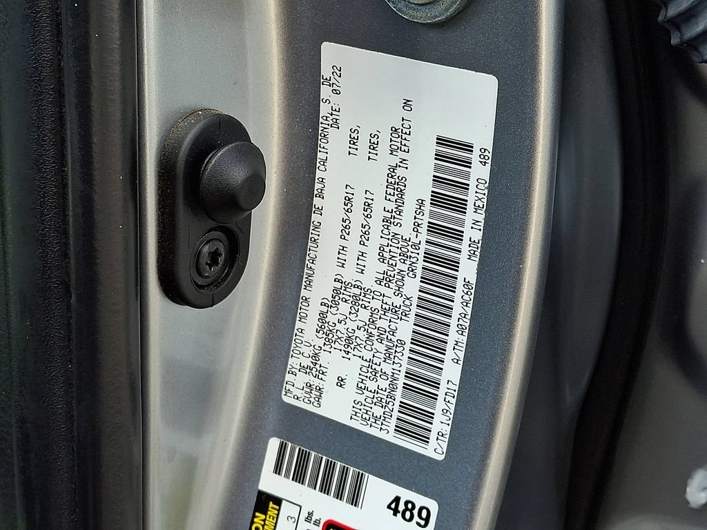 Certified 2022 Toyota Tacoma TRD Sport AWD/4WD image 27