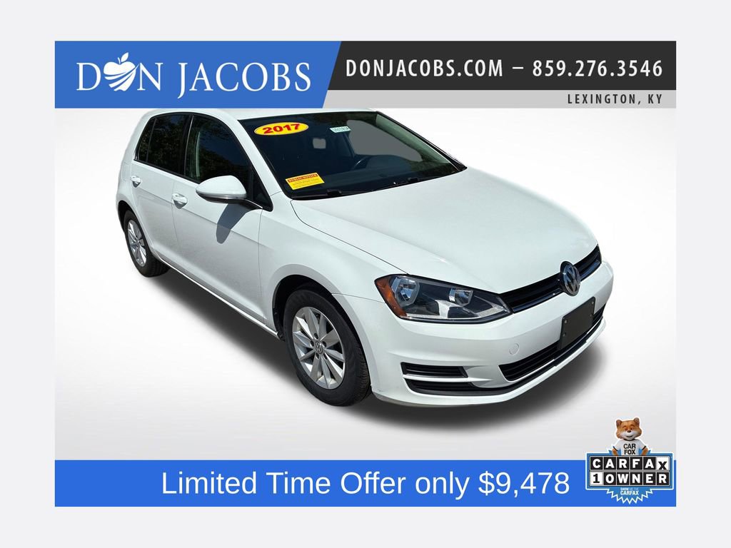 Used 2017 Volkswagen Golf S FWD image 1