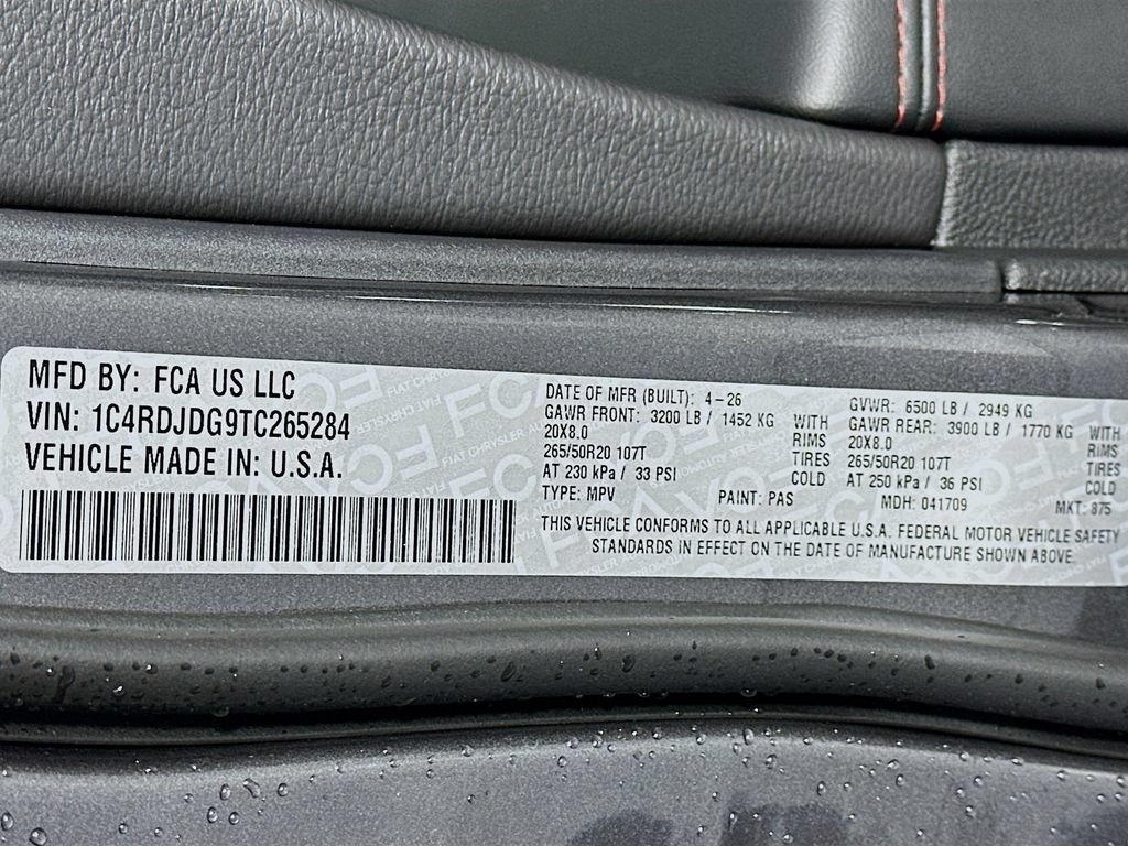 New 2026 Dodge Durango GT w/ Blacktop Package AWD/4WD image 18
