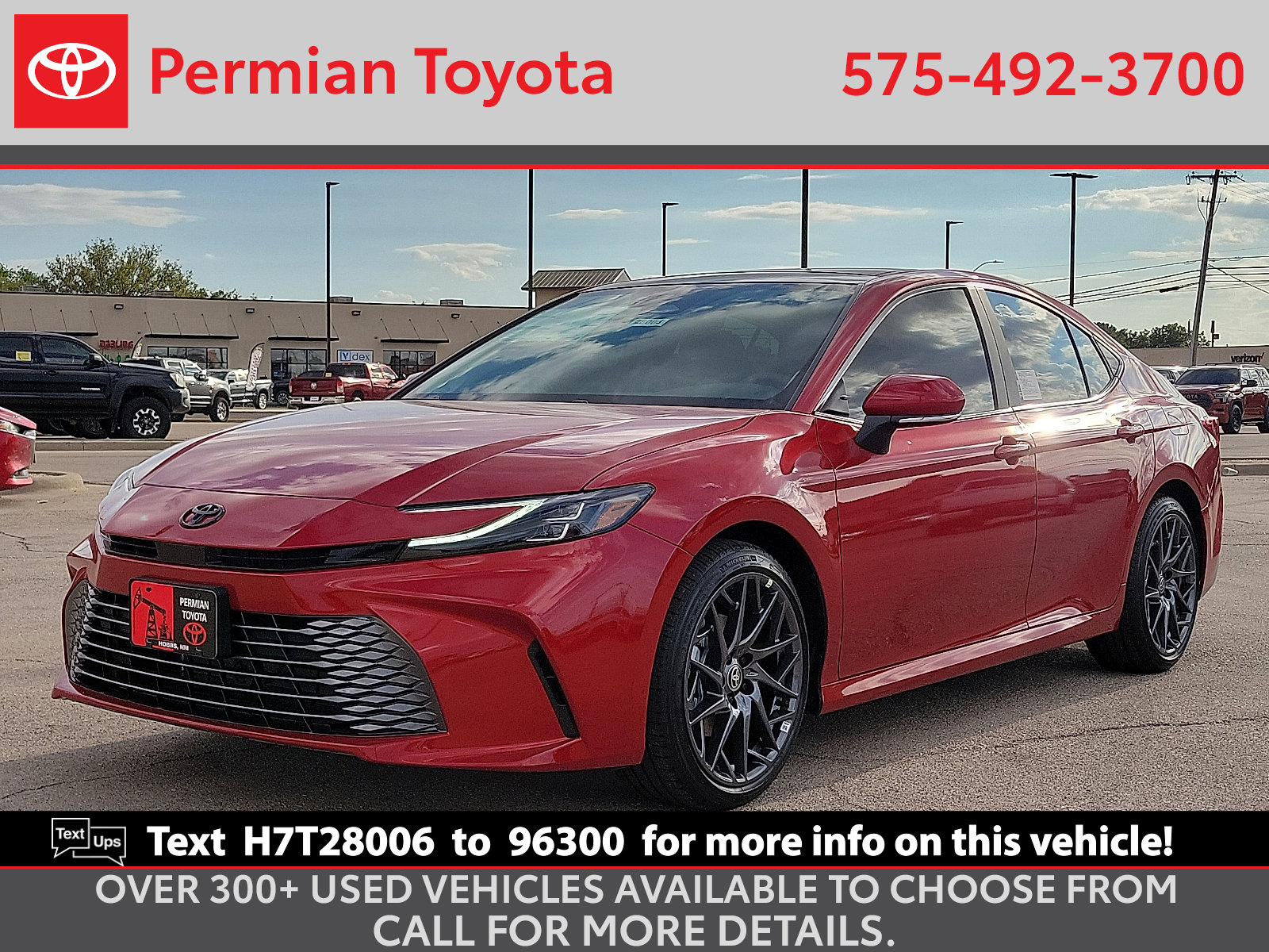 New 2026 Toyota Camry XLE w/ Premium Package image 1
