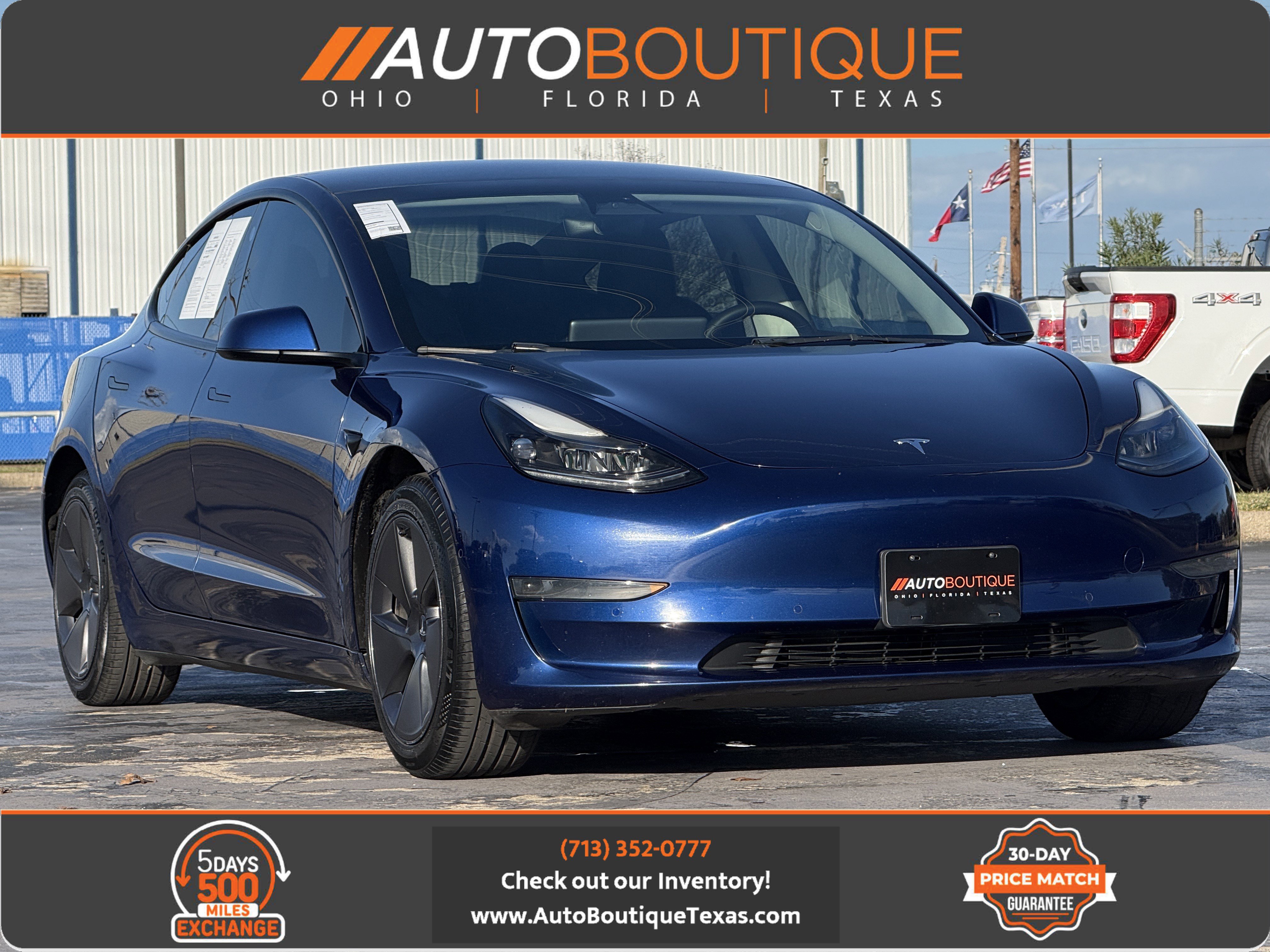 Used 2022 Tesla Model 3 Standard Range image 1