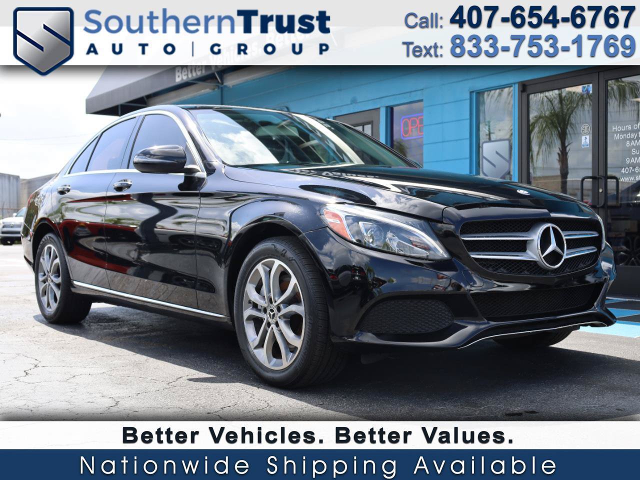 Used 2017 Mercedes-Benz C 300 4MATIC Sedan w/ Premium 3 Package