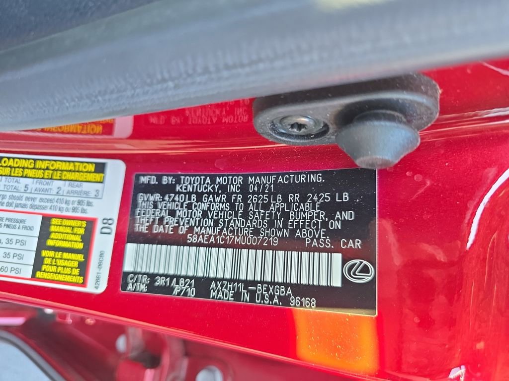 Used 2021 Lexus ES 300h w/ Accessory Package image 26