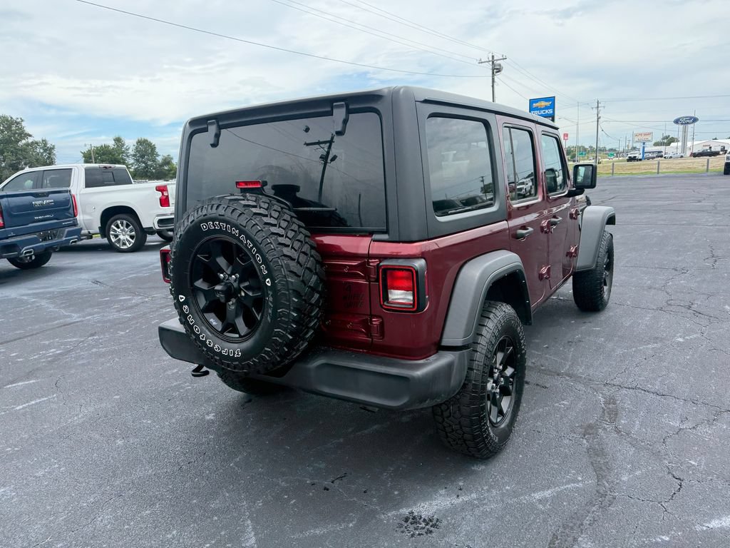 Used 2022 Jeep Wrangler Unlimited Sport AWD/4WD image 26